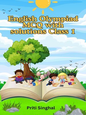 cover image of English Olympiad MCQ with solutions Class 1